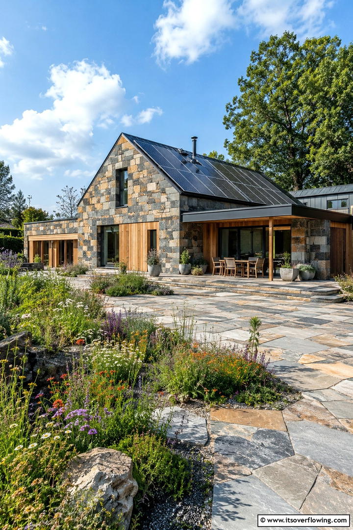 Textured Stone Dynamics - 30 Exterior Stone Types for Rustic to Modern House Designs
