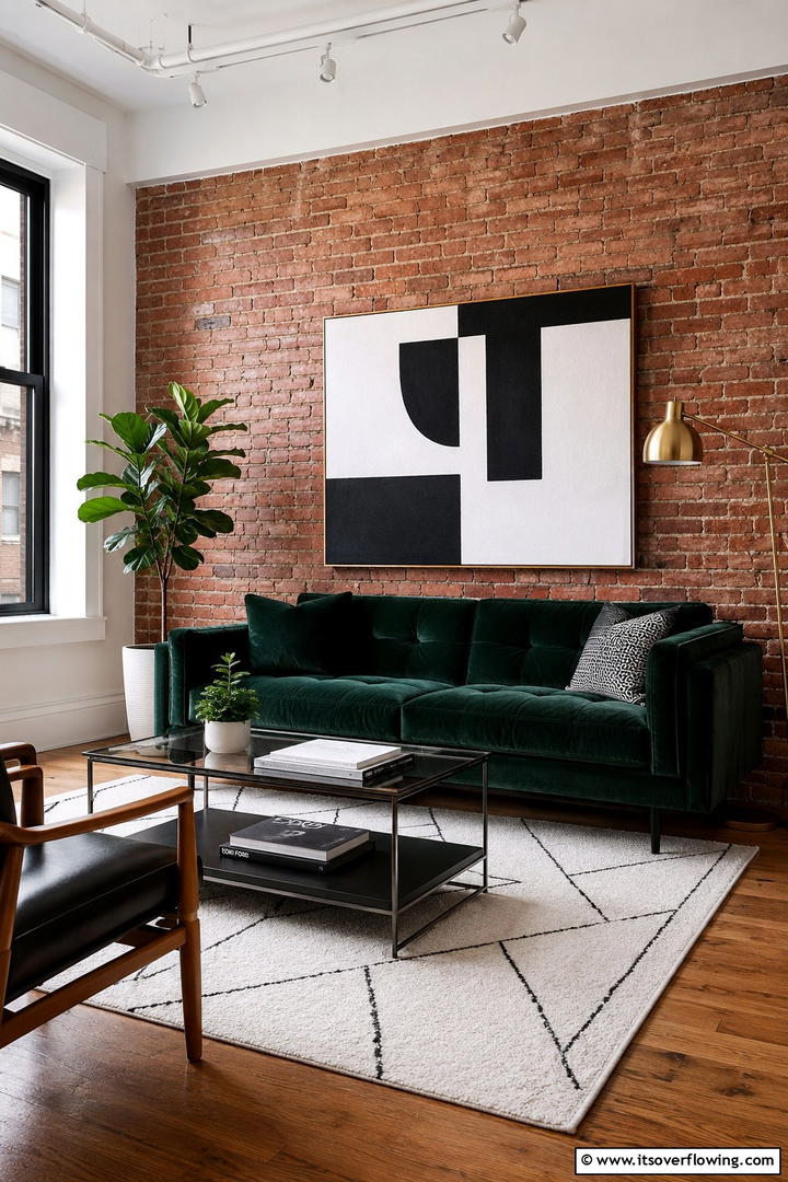 Textured Wall Treatments - 25 Eclectic Living Room Ideas for a Unique and Vibrant Space