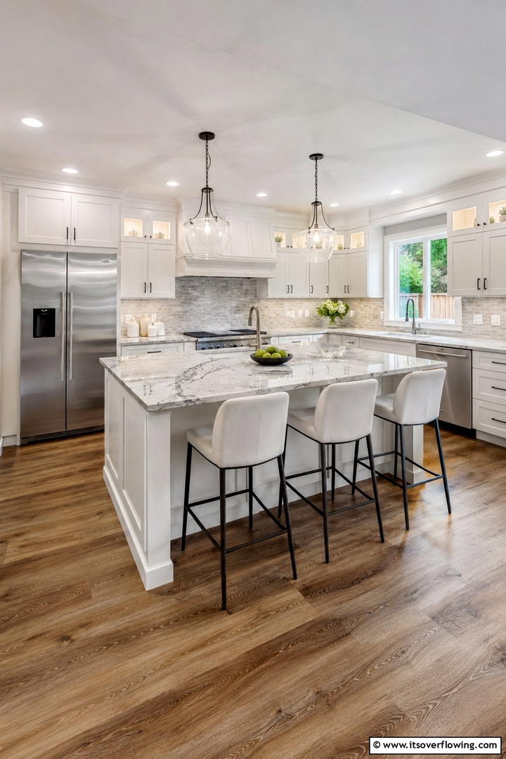 Thoughtful Quartz Renovations - 30 Quartz Kitchen Countertops for Modern & Durable Surfaces