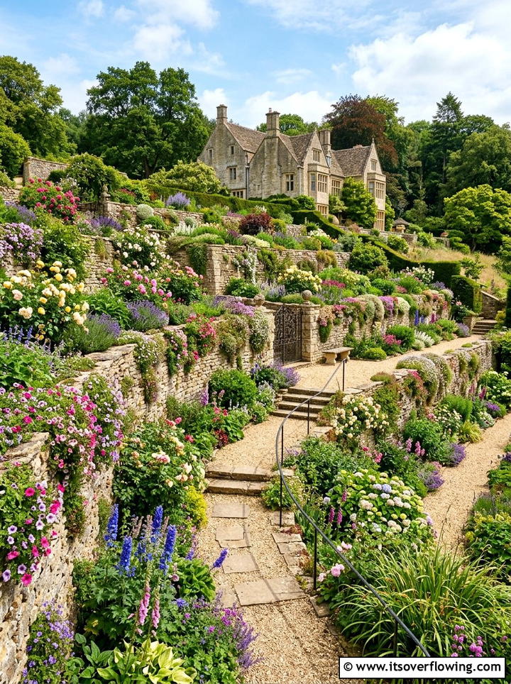 Tiered Garden For Sloped Yard - 25 garden ideas for curb appeal