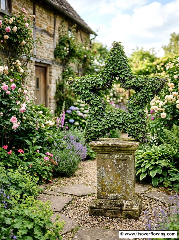 Topiary Frame Sculpture - 25 creative garden ideas with topiary shapes