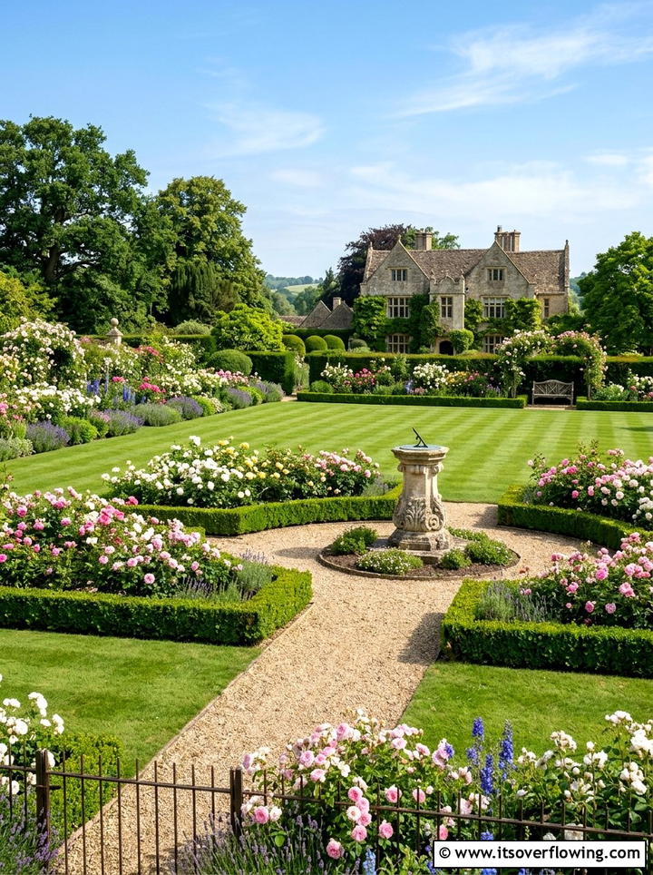 Traditional English garden - 25 garden design ideas