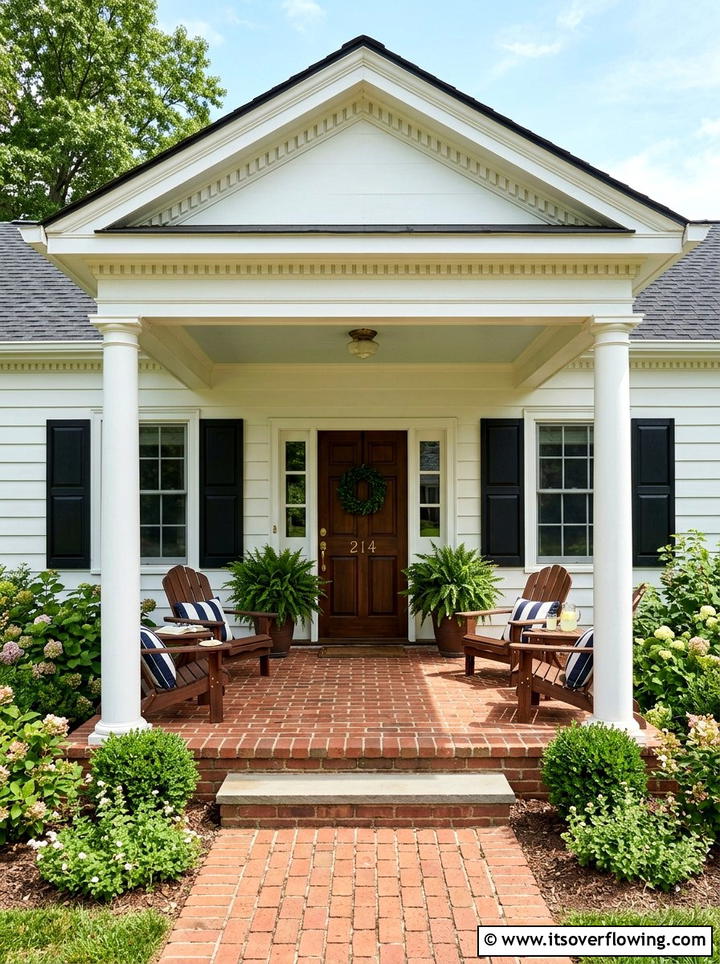 Traditional Front Porch - 25 front porch ideas for year round style