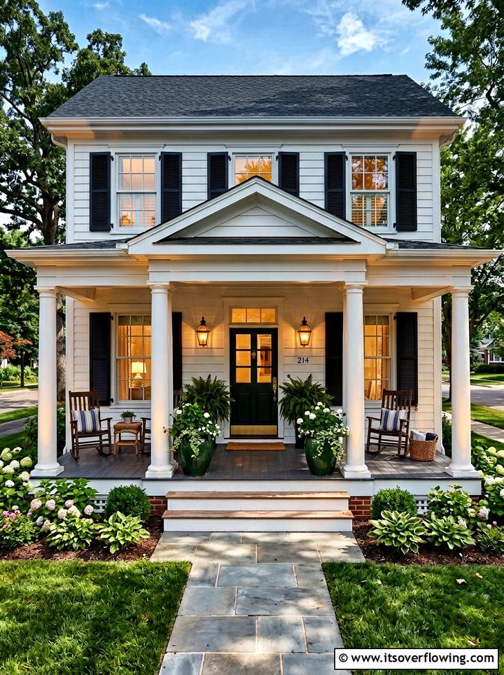 Traditional Front Porch - 25 front porch ideas