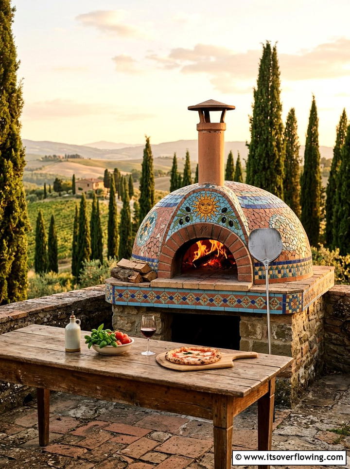 Traditional Italian pizza oven - 25 backyard ideas with pizza oven