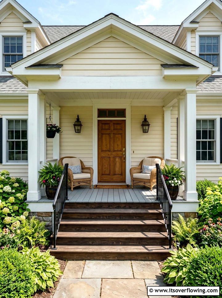 Traditional Rustic Porch - 25 front porch ideas with rustic style