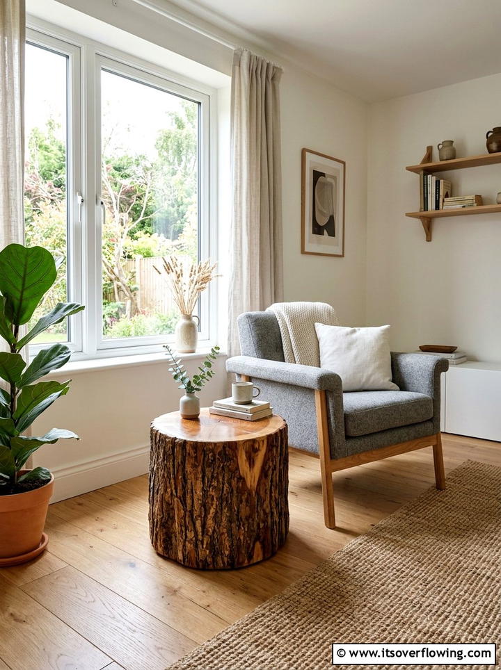 Tree Stump - 25 reusing old things ideas for tables