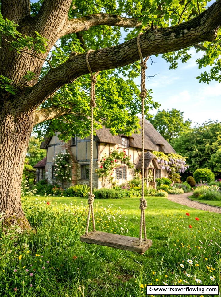 Tree Swing - 25 backyard ideas on a budget