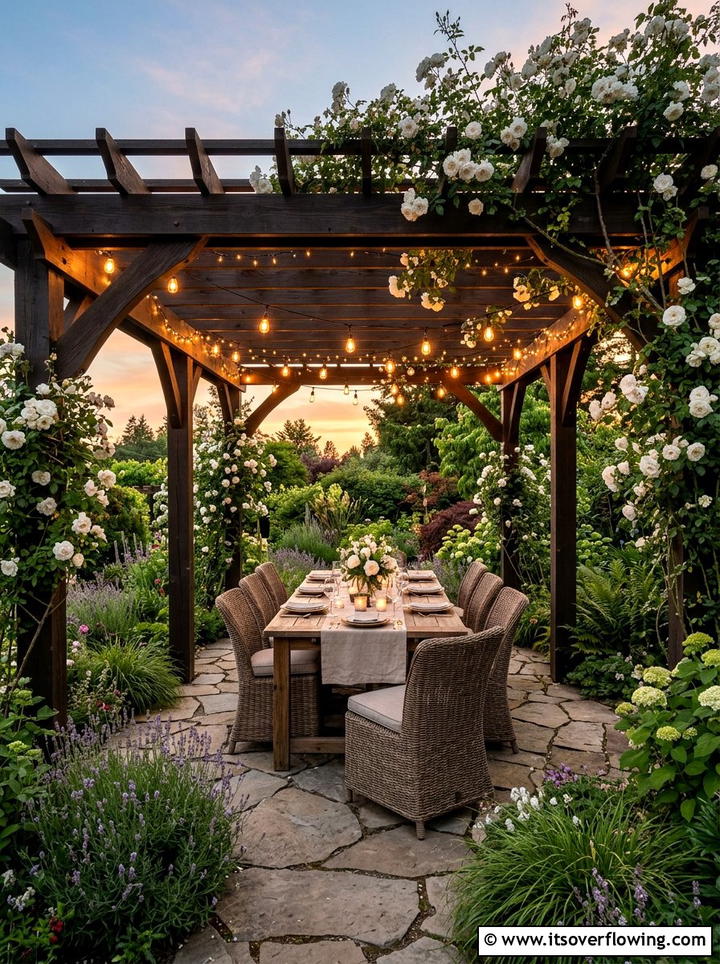 Tree Trunk Wrap - 25 backyard ideas with string lights