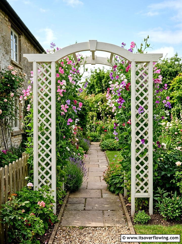 Trellis Arbor For Climbing Plants - 25 garden ideas with arbors