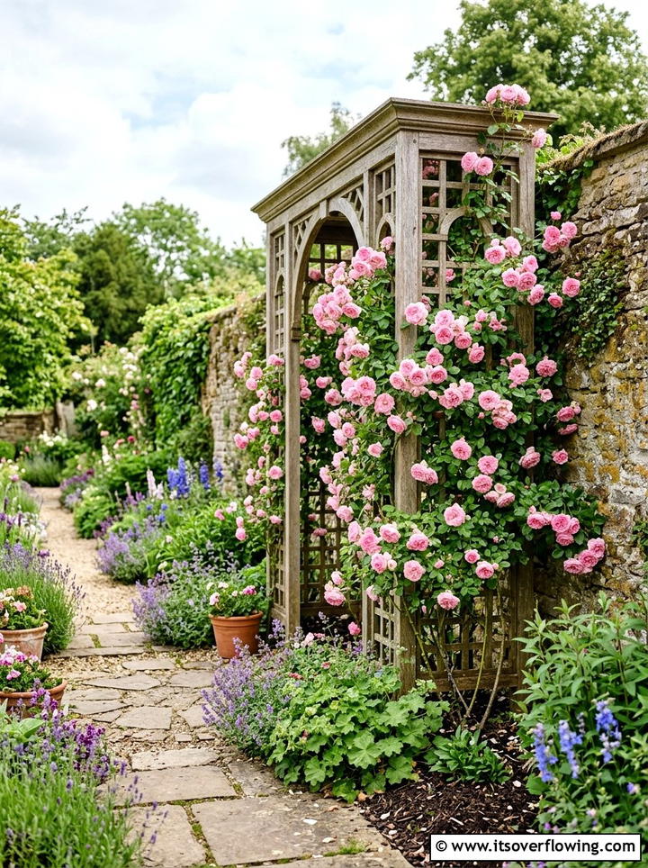 Trellis For Climbing Plants - 25 backyard ideas for weekend projects