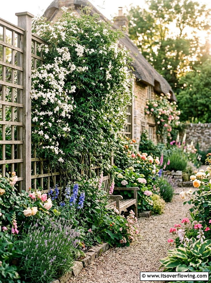 Trellis For Climbing Plants - 25 garden ideas with vertical gardens