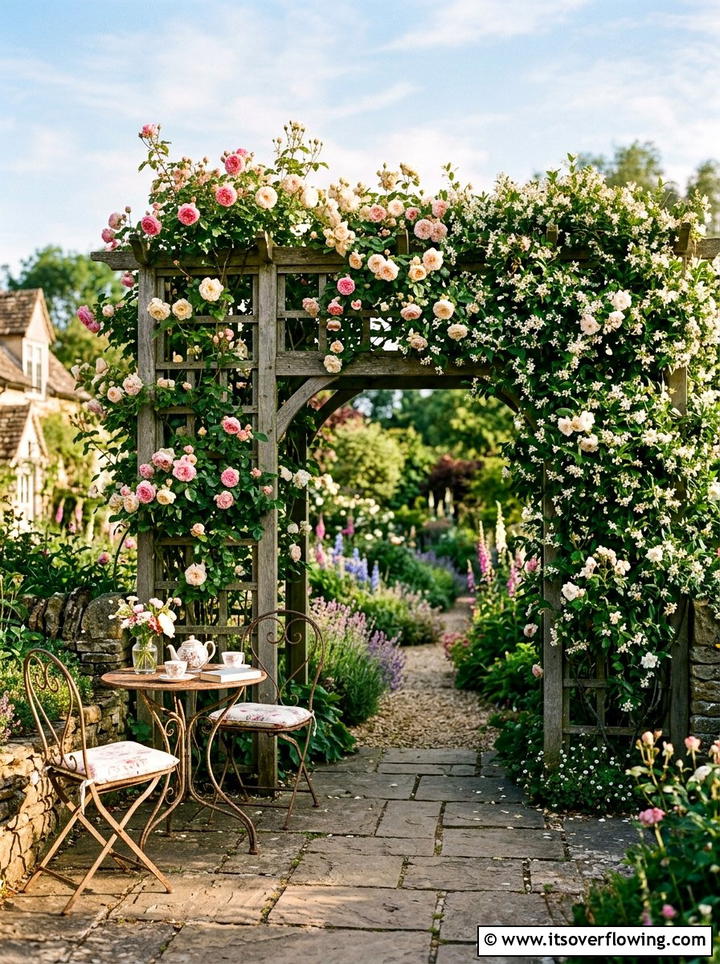 Trellis climbing plants - 25 creative garden ideas for urban homes