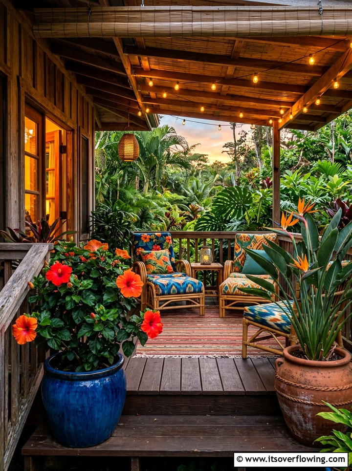 Tropical Front Porch Plants - 25 front porch ideas with flowers