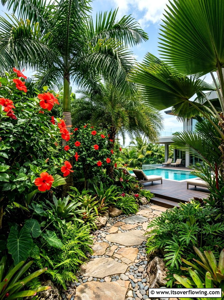 Tropical Garden - 25 garden design ideas for beginners