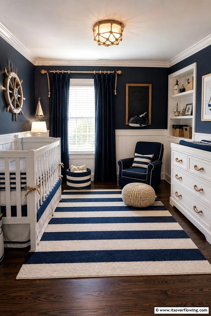 Tropical Tide - 30 Ocean-Themed Nursery Ideas for a Serene Baby Room