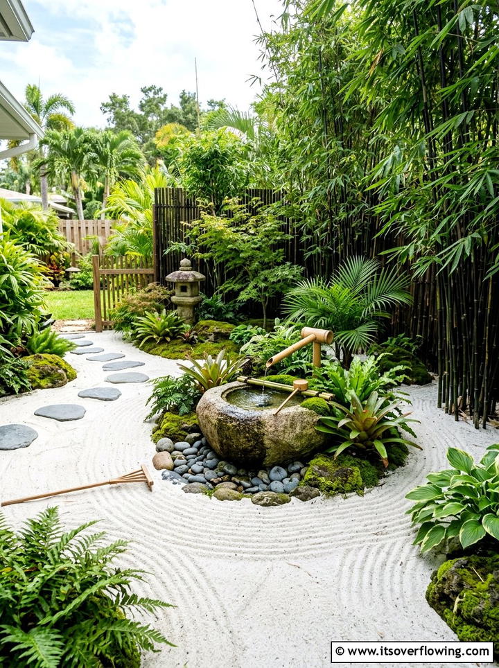 Tropical Zen Garden - 25 backyard ideas with tropical plants