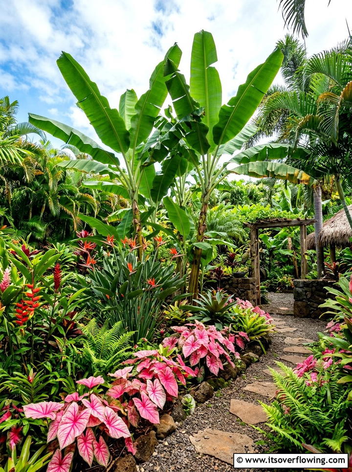 Tropical garden plant height - 25 garden design ideas with layering