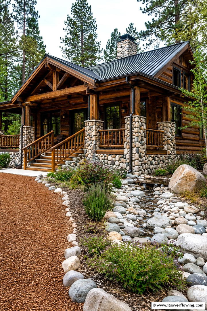 Tumbled Stone Texture - 30 Exterior Stone Types for Rustic to Modern House Designs