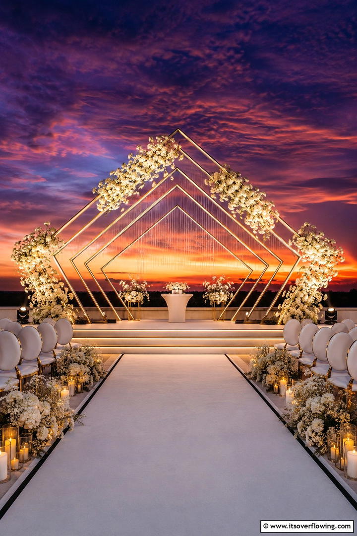 Twilight Sky Nuptials - 30 Romantic Wedding Ideas for an Intimate and Memorable Day