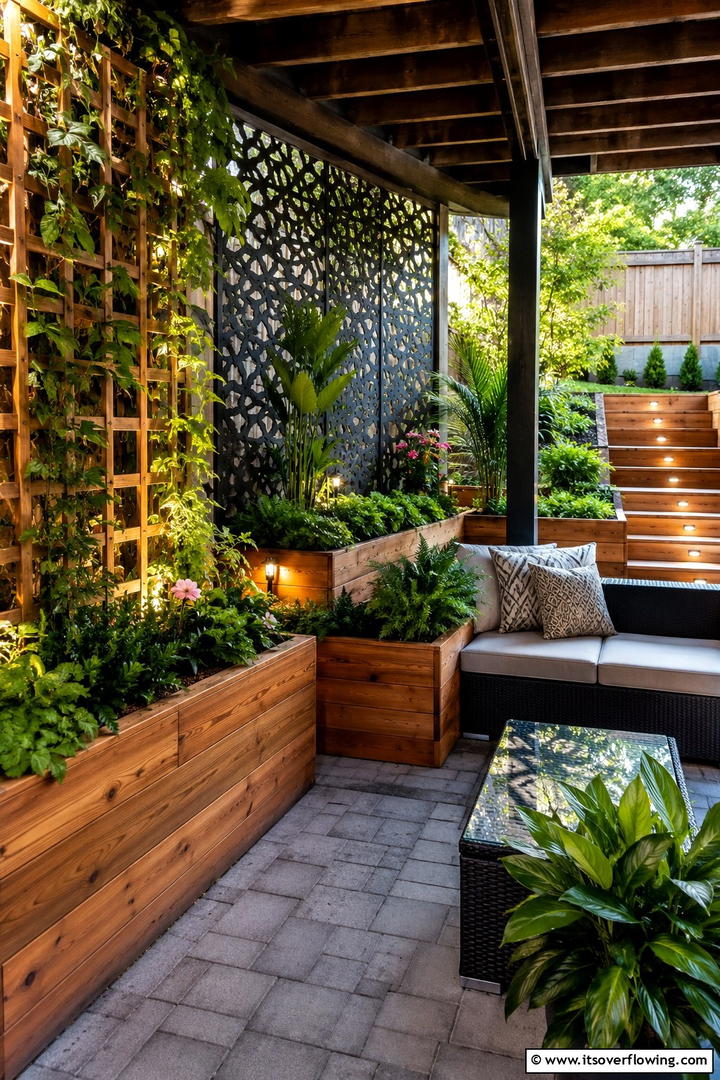 Under Deck Garden Oasis - 30 Under Deck Ideas to Transform Wasted Space into Retreats