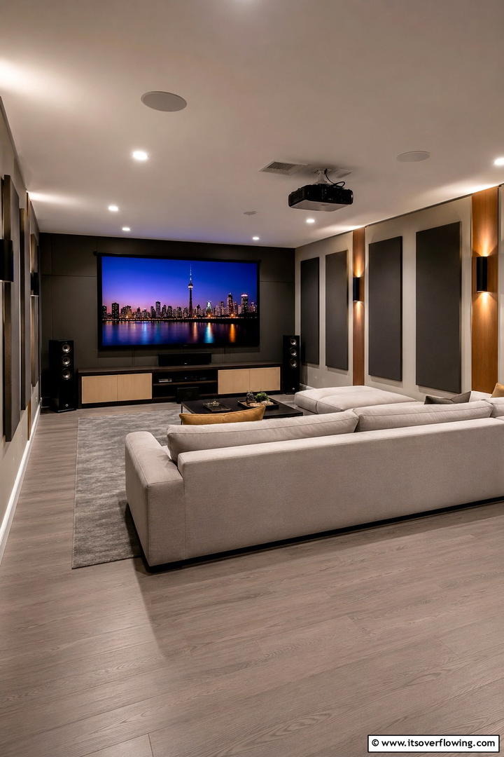 Under Deck Media Room - 30 Under Deck Ideas to Transform Wasted Space into Retreats