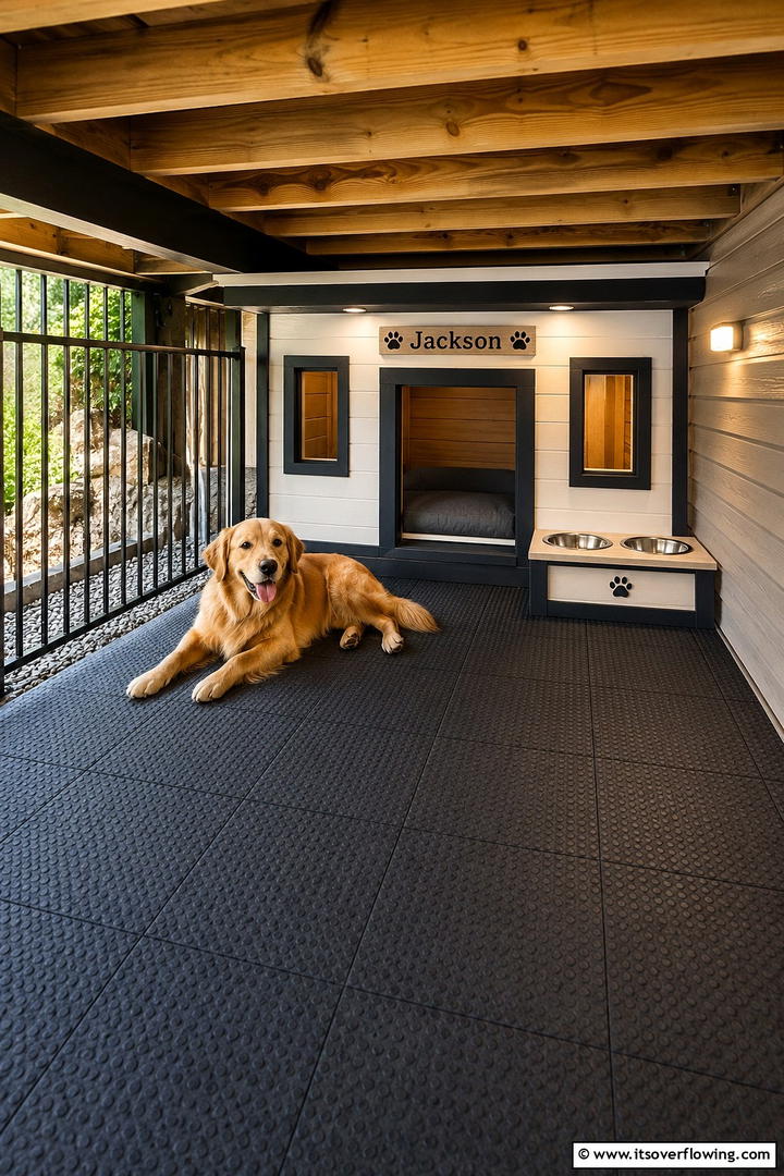 Under Deck Pet Haven - 30 Under Deck Ideas to Transform Wasted Space into Retreats