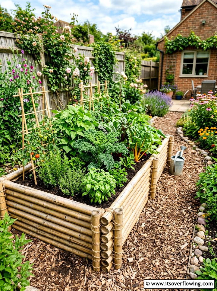 Upcycled Container Garden - 25 garden ideas on a budget