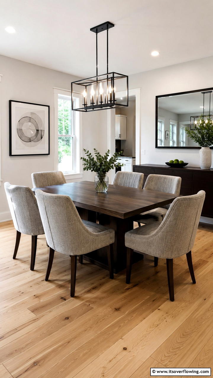 Upholstered Chairs for Comfort - 20 Casual Dining Room Ideas for Everyday Comfort