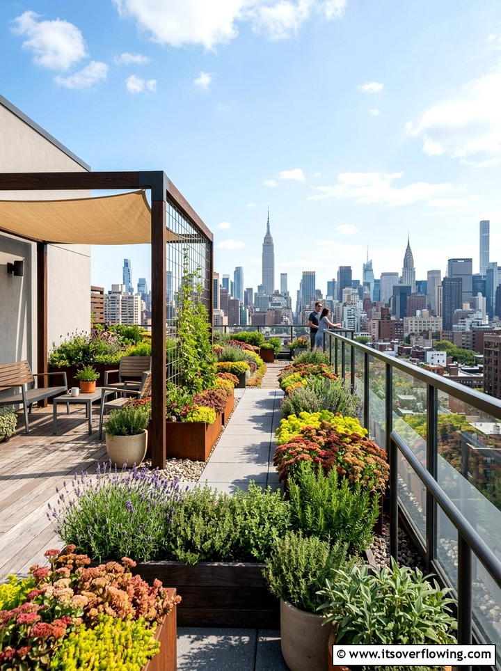 Urban Rooftop Garden Drought Tolerant - 25 garden design ideas with low water plants