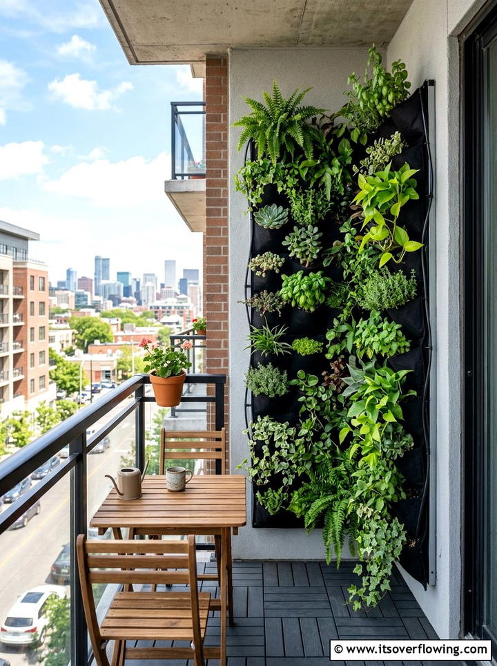 Urban Small Space Pocket - 25 creative garden ideas with pocket planters