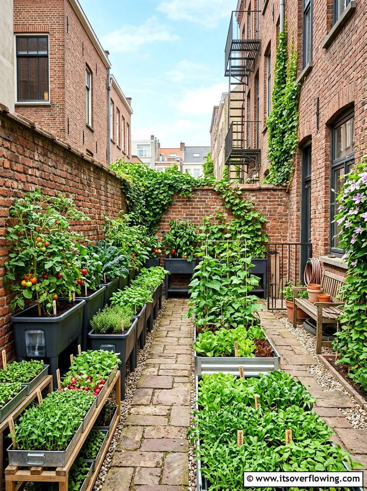 Urban Vegetable Garden - 25 small garden ideas with vegetables