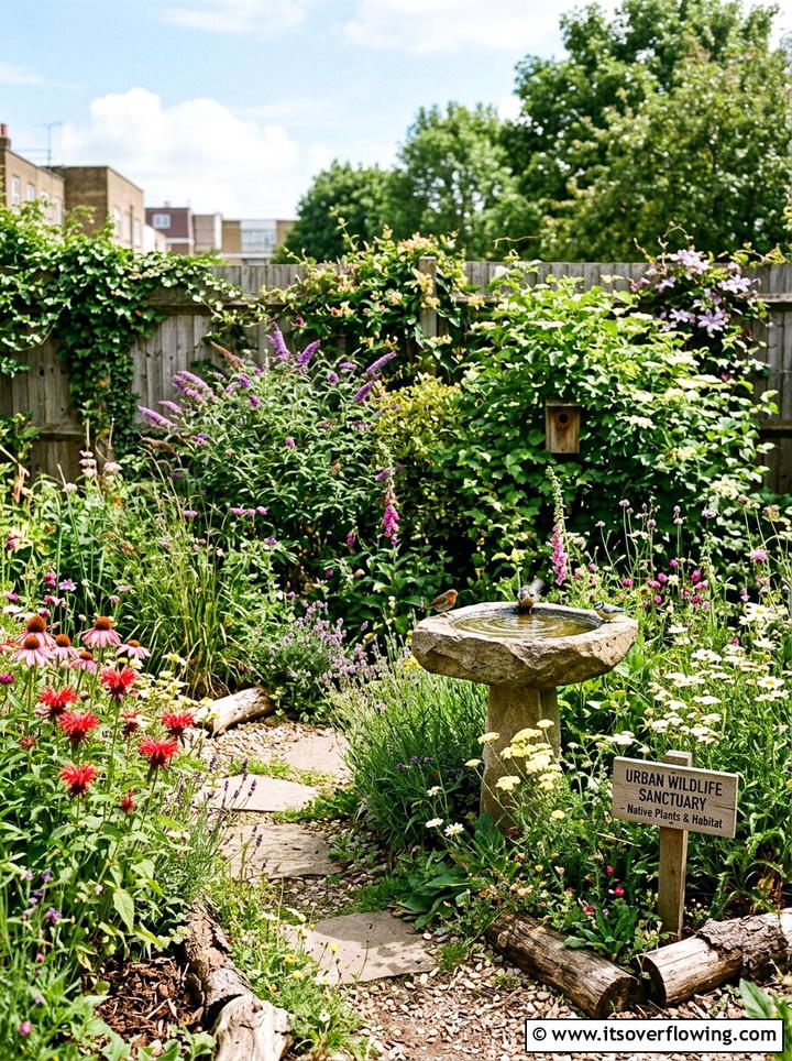 Urban Wildlife Sanctuary - 25 garden ideas for townhouses
