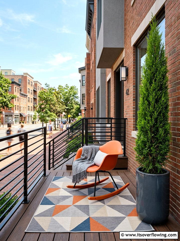 Urban front porch - 25 front porch ideas with rocking chairs
