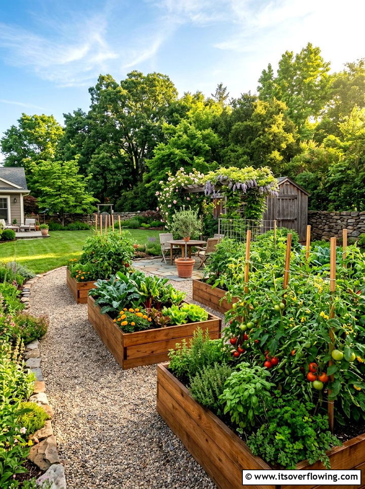 Vegetable Garden Beds - 25 backyard ideas for entertaining