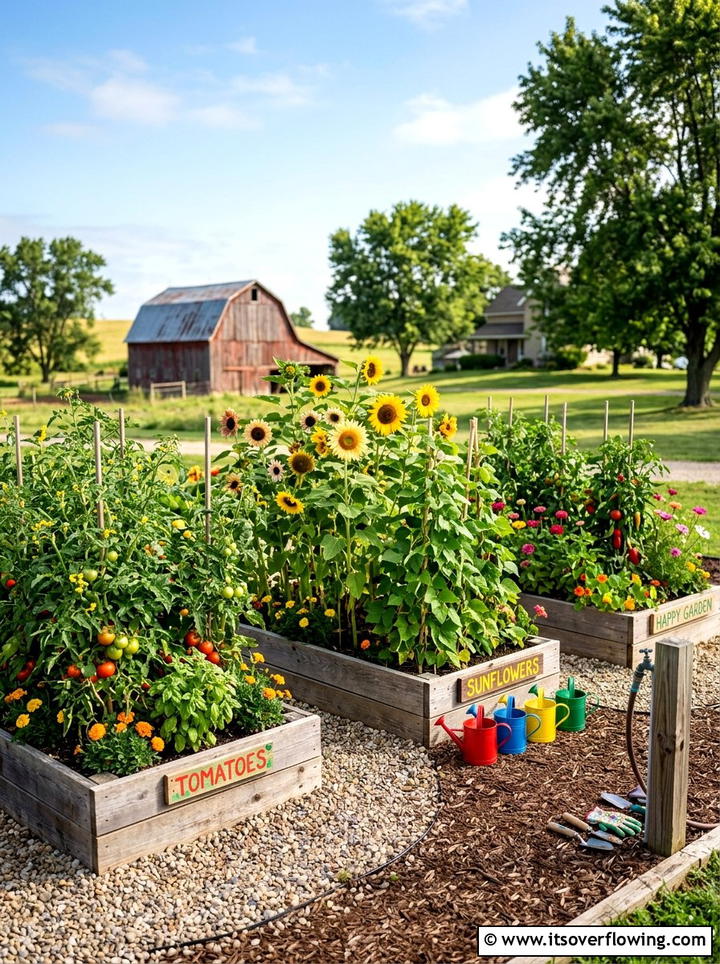Vegetable Garden For Kids - 25 garden design ideas for play areas