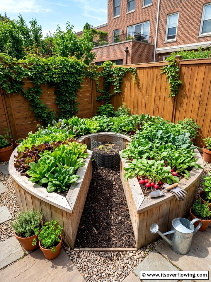 Vegetable Garden For Small Spaces - 25 creative garden ideas with keyhole garden beds