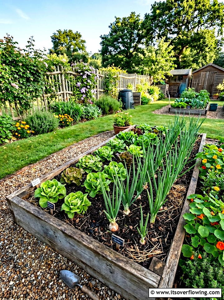 Vegetable Garden From Scraps - 25 cheap garden ideas