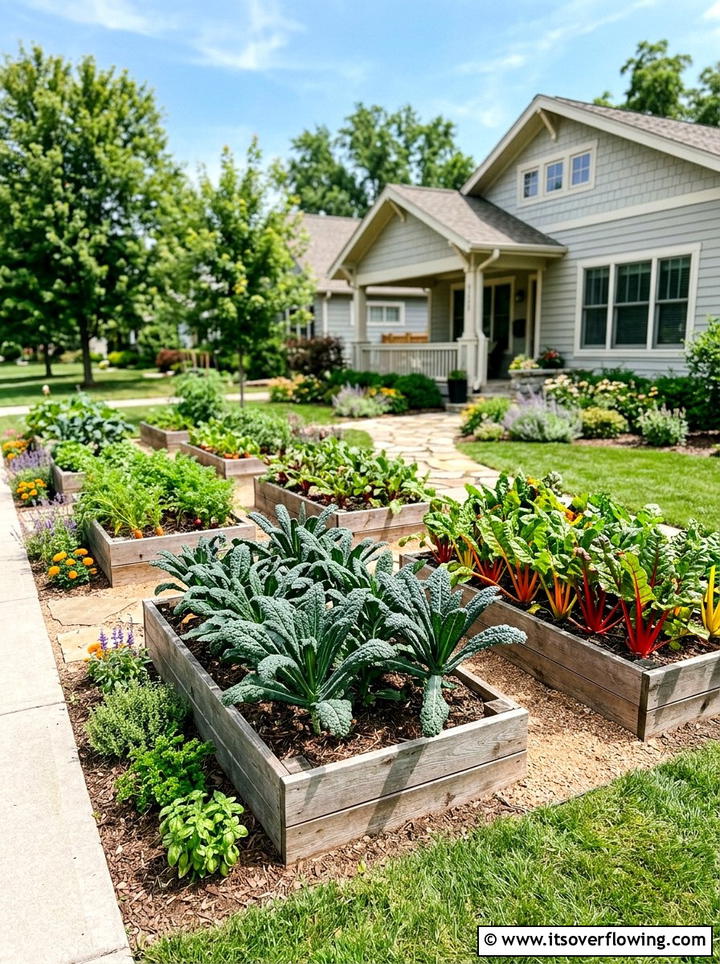 Vegetable Garden In Front Yard - 25 small garden ideas for front yard