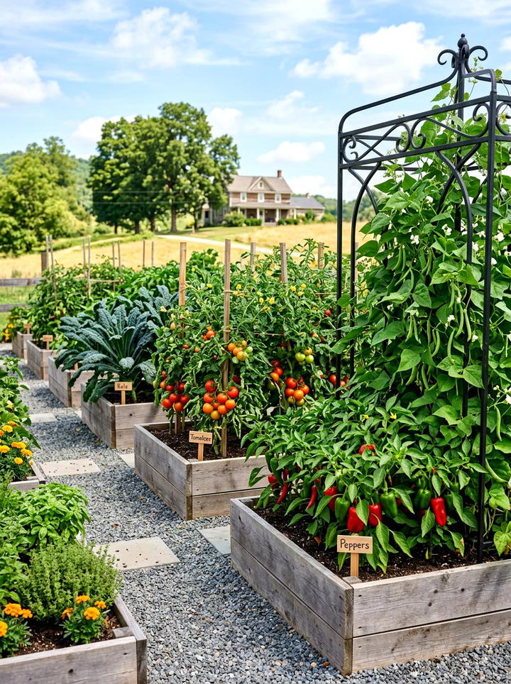 Vegetable Garden - 25 amazing garden ideas