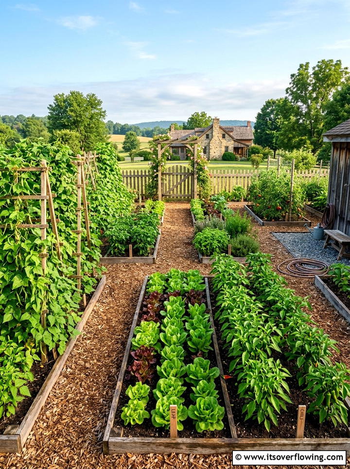 Vegetable garden layout - 25 backyard ideas for suburban homes