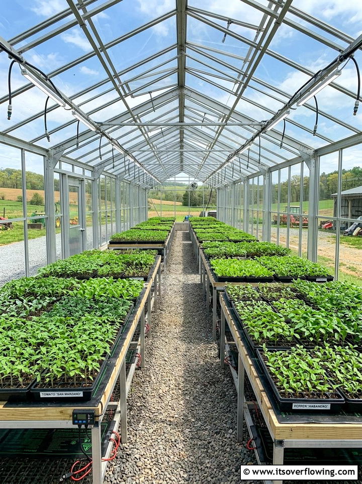 Vegetable starter greenhouse - 25 creative garden ideas with greenhouse corners
