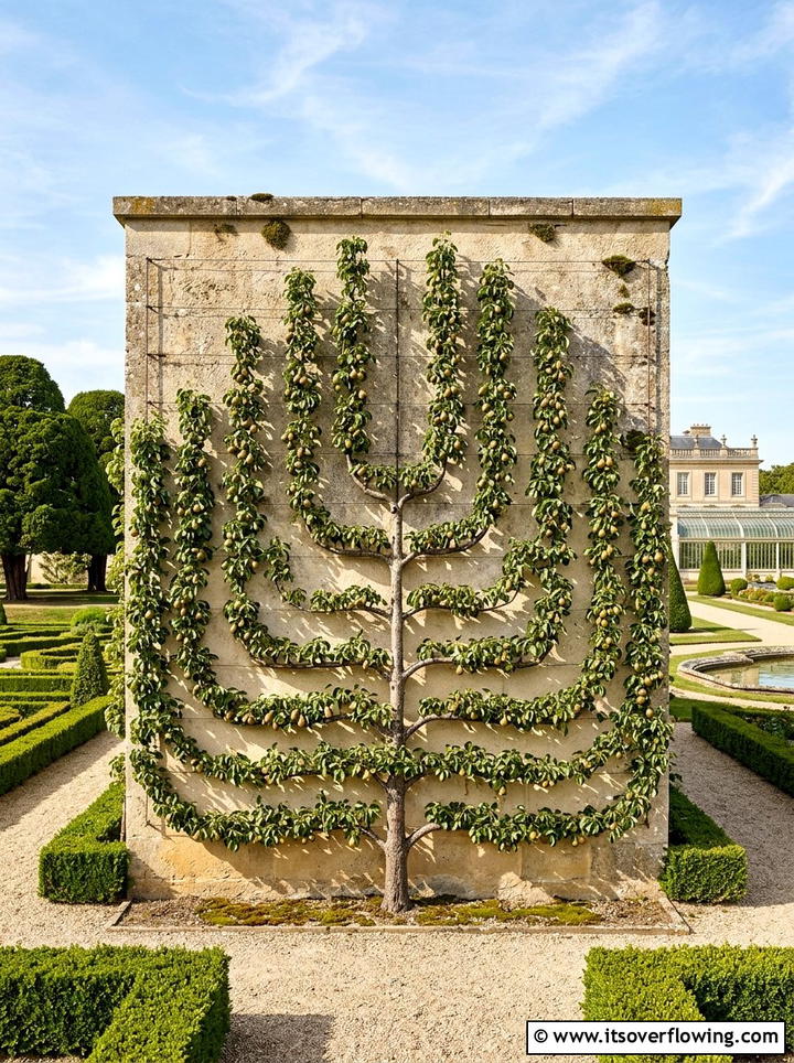 Verrier candelabra espalier - 25 creative garden ideas with espalier trees