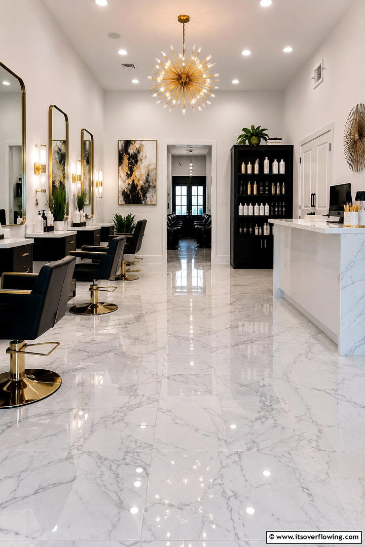 Versatile Color Palettes - 30 Small Salon Interior Design Ideas for Compact Beauty Spaces