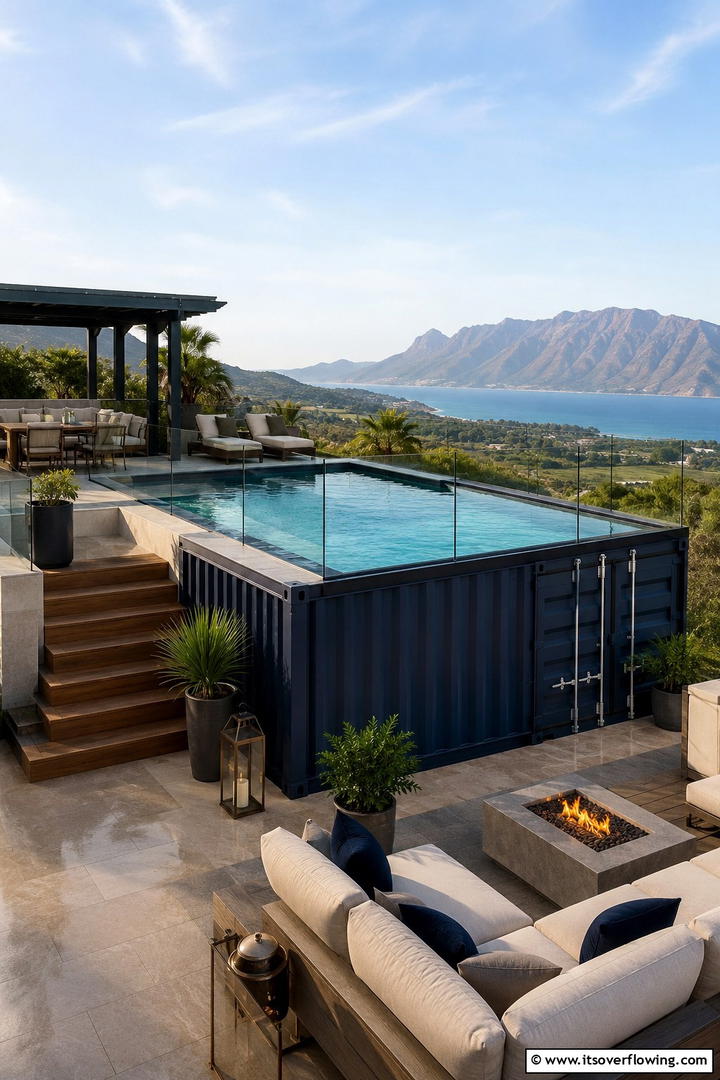 Versatile Urban Pool - 30 Shipping Container Pool Ideas for Modern Backyards