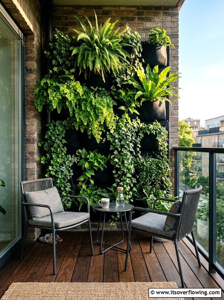 Vertical Balcony Garden - 25 garden ideas for apartments