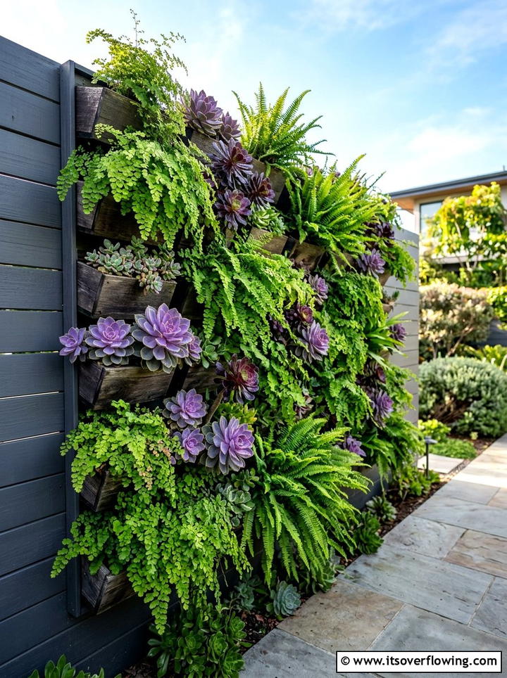 Vertical Garden - 25 backyard ideas