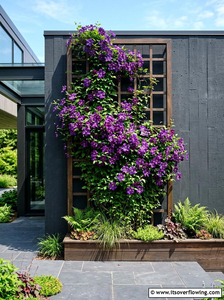 Vertical Garden - 25 cheap garden ideas with perennials