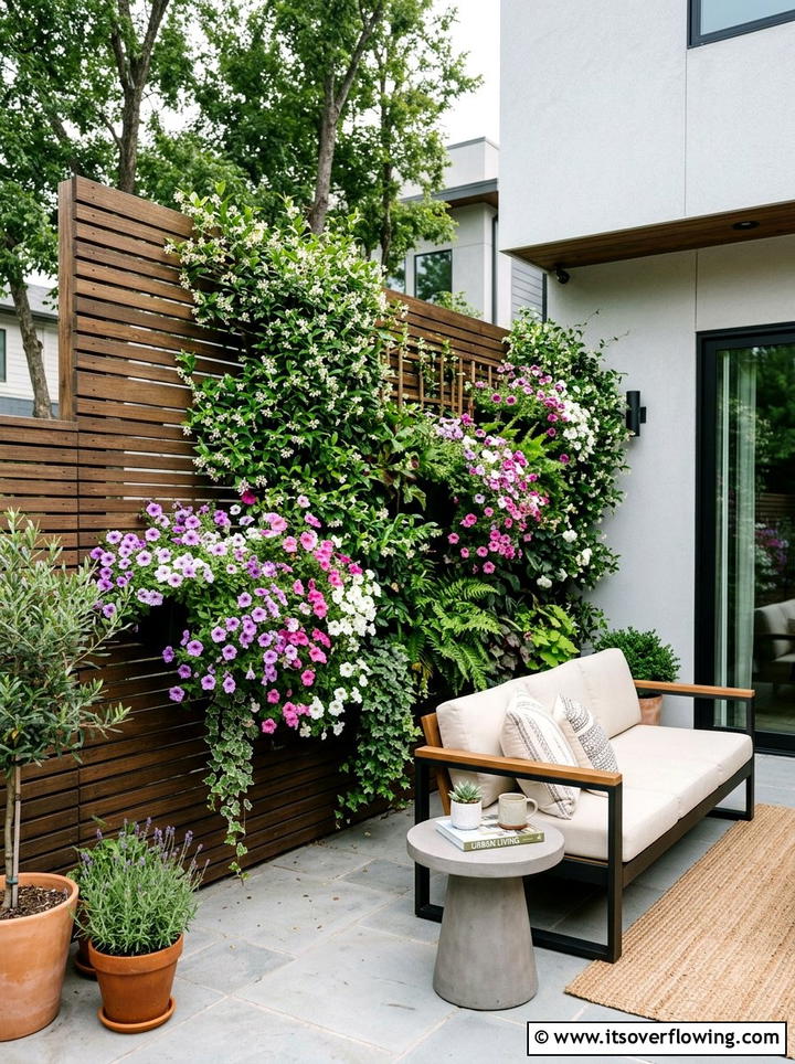 Vertical Garden - 25 garden ideas for bees