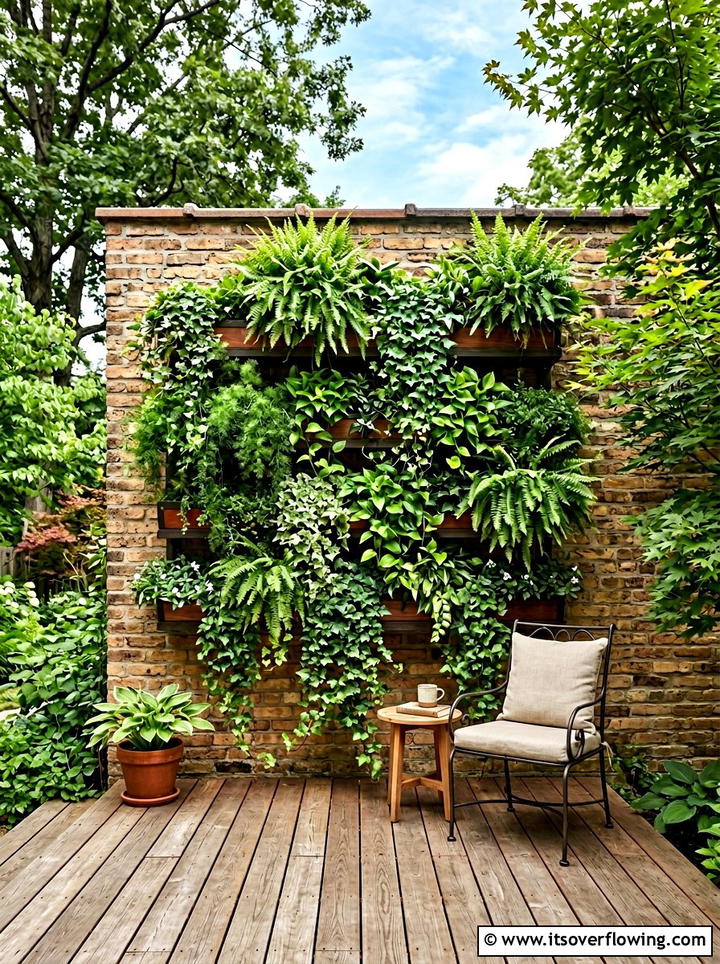 Vertical Garden - 25 garden ideas for beginners